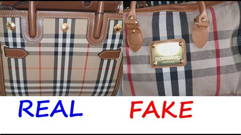 How to Spot a Fake Burberry Purse 